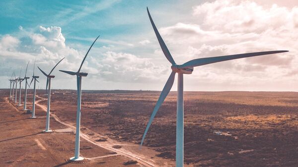 Molinos de viento (imagen referencial) - Sputnik Mundo