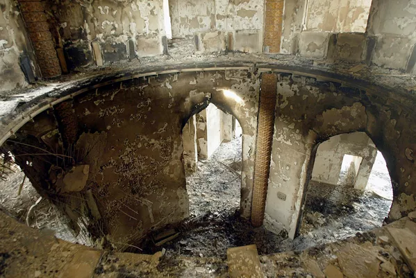 El palacio en ruinas de Sadam Huseín en su ciudad natal de Al Owja. El palacio en ruinas de Sadam Huseín en su ciudad natal de Al Owja. - Sputnik Mundo