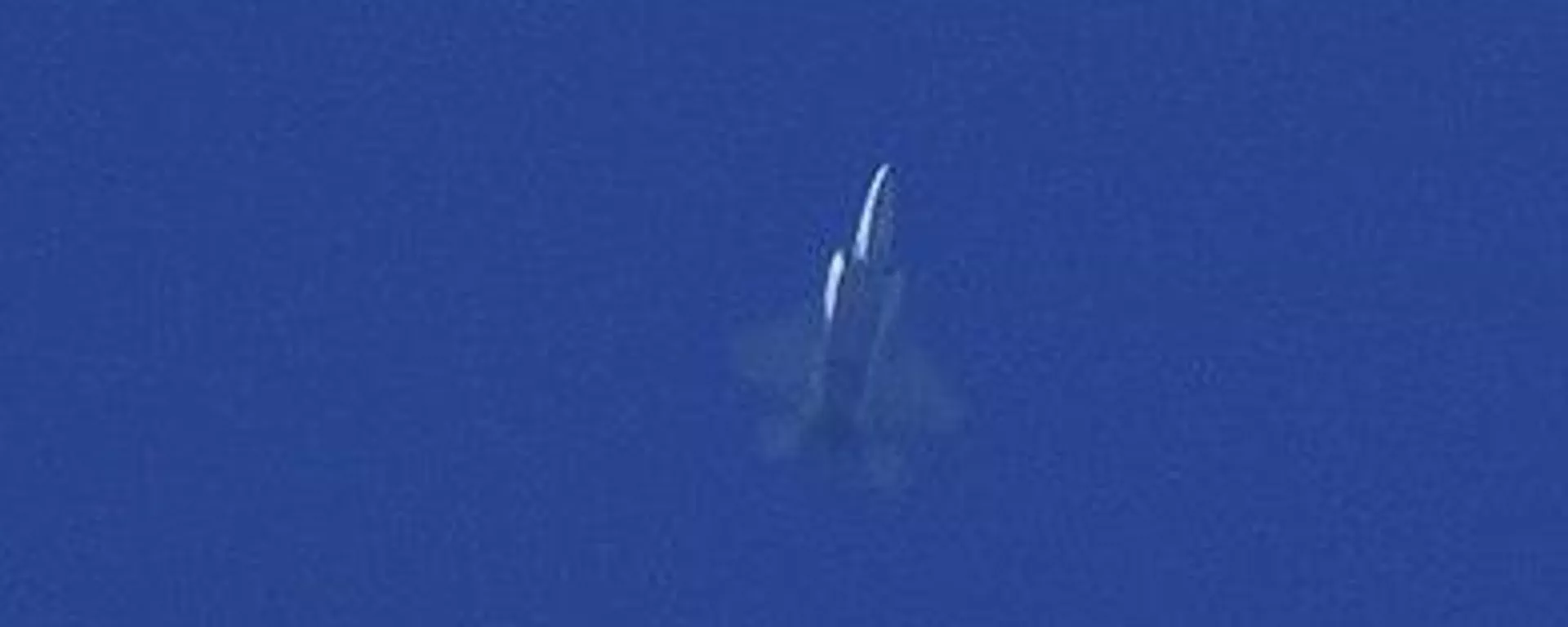 Caza de EEUU F-22 derriba el globo chino mientras sobrevolaba el océano Atlántico, el 4 de febrero de 2023 Caza de EEUU F-22 derriba el globo chino mientras sobrevolaba el océano Atlántico, el 4 de febrero de 2023 - Sputnik Mundo, 1920, 05.02.2023