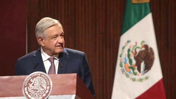 Andrés Manuel López Obrador, presidente de México - Sputnik Mundo