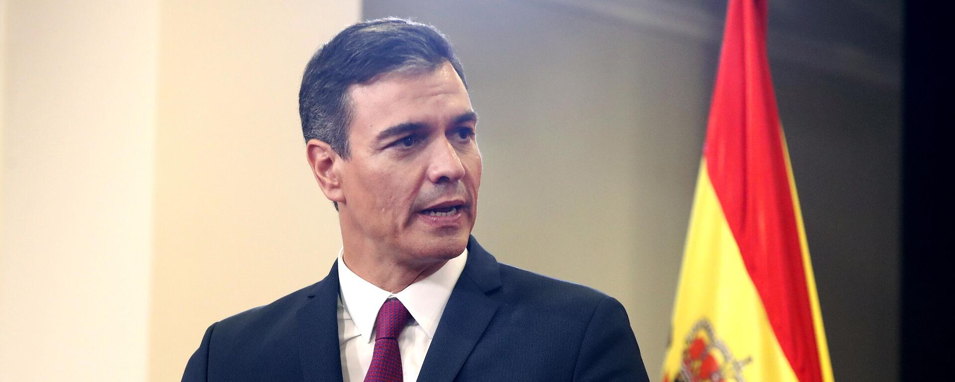 Pedro Sánchez, el presidente del Gobierno de España se dirige a los medios de comunicación, 31 de julio de 2022 - Sputnik Mundo, 1920, 29.05.2023