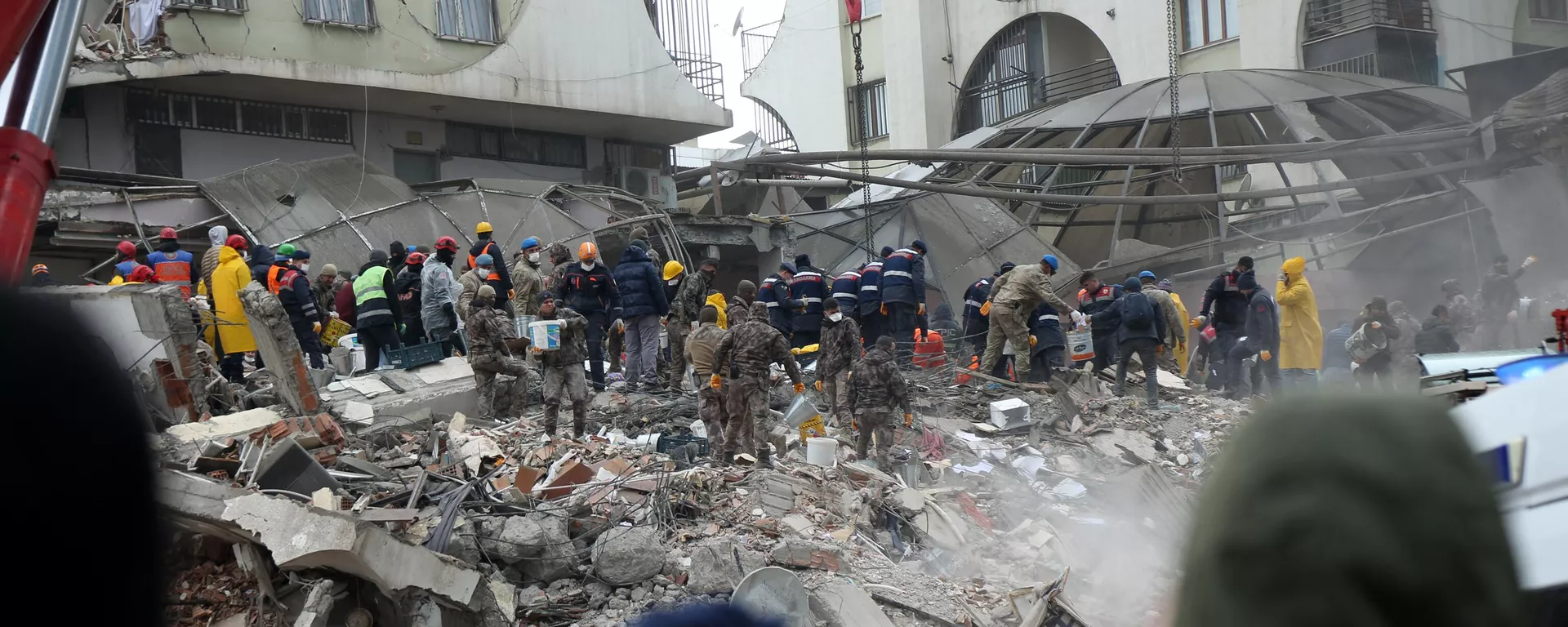 Concsecuencias del terremoto en Turquía Concsecuencias del terremoto en Turquía - Sputnik Mundo, 1920, 07.03.2023