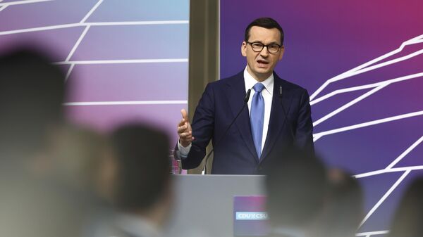 Mateusz Morawiecki, primer ministro polaco - Sputnik Mundo