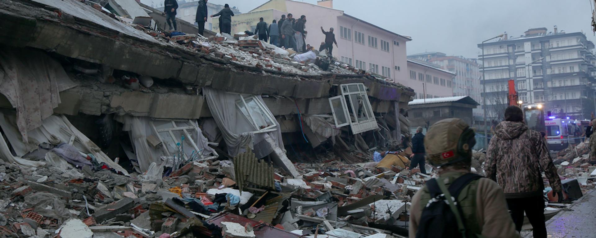 El devastador terremoto en Turquía - Sputnik Mundo, 1920, 07.02.2023