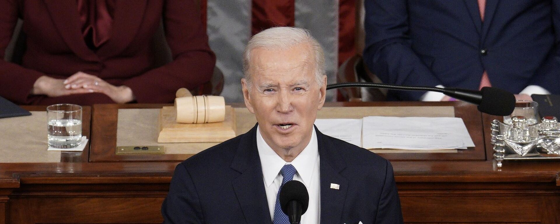 El discurso sobre el Estado de la Unión del presidente de EEUU, Joe Biden, ante la sesión conjunta del Congreso - Sputnik Mundo, 1920, 08.02.2023