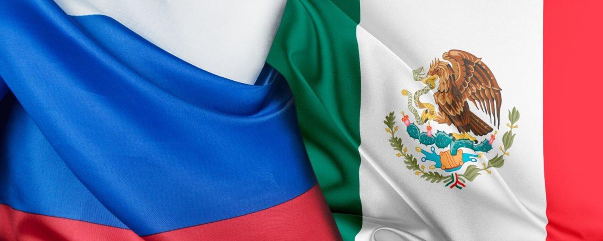 Banderas de Rusia y México Banderas de Rusia y México - Sputnik Mundo, 1920, 14.06.2023