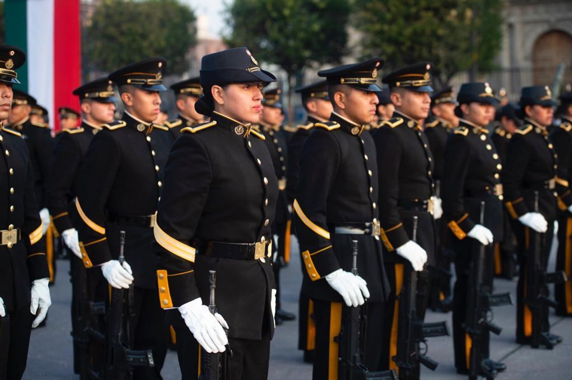 Cadetes mexicanos.  - Sputnik Mundo, 1920, 09.02.2023