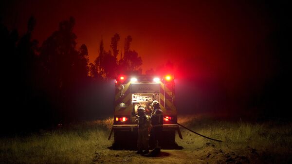 Incendios en Сhile - Sputnik Mundo