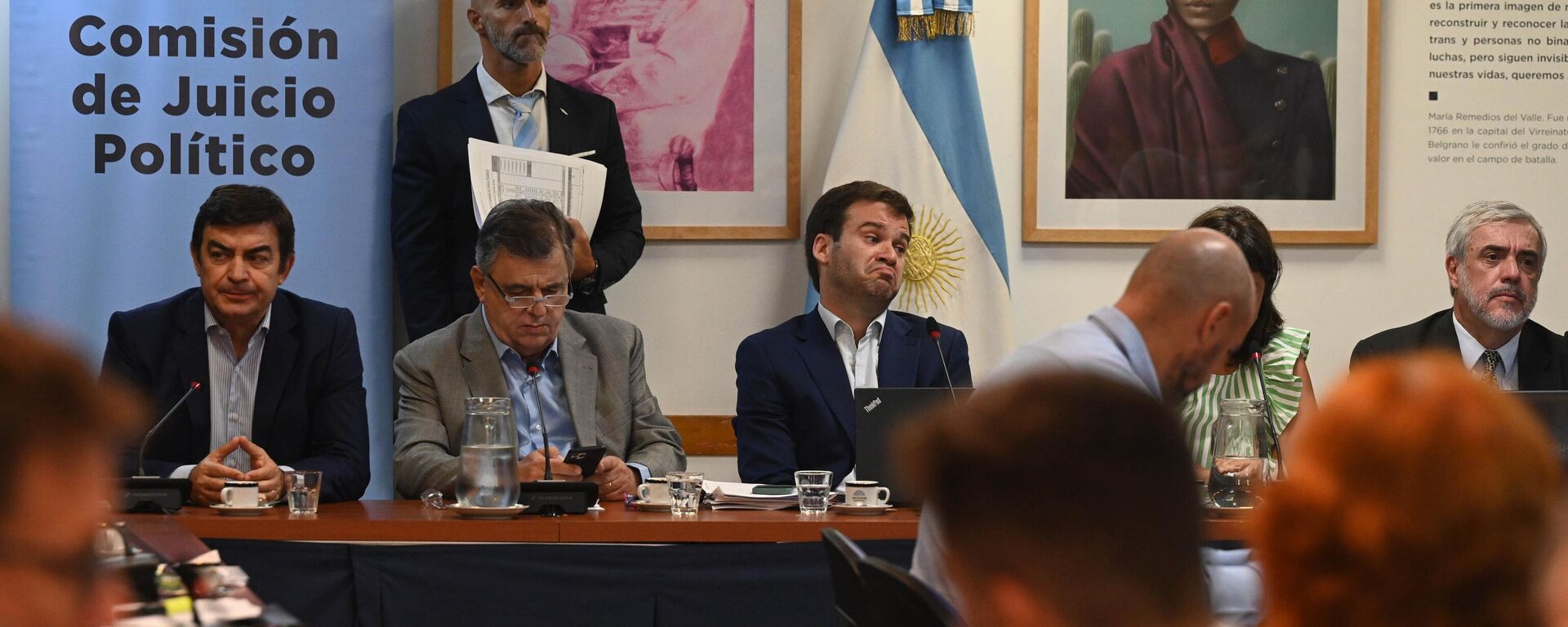 Comisión de Juicio Político de la Cámara de Diputados de Argentina - Sputnik Mundo, 1920, 11.02.2023