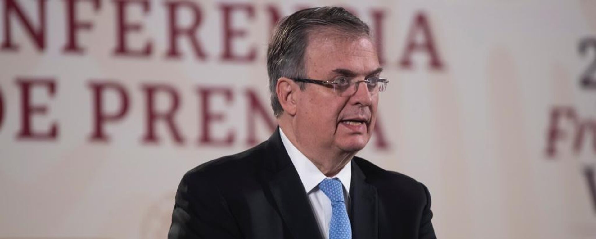 Marcelo Ebrard, canciller mexicano.  - Sputnik Mundo, 1920, 09.09.2023