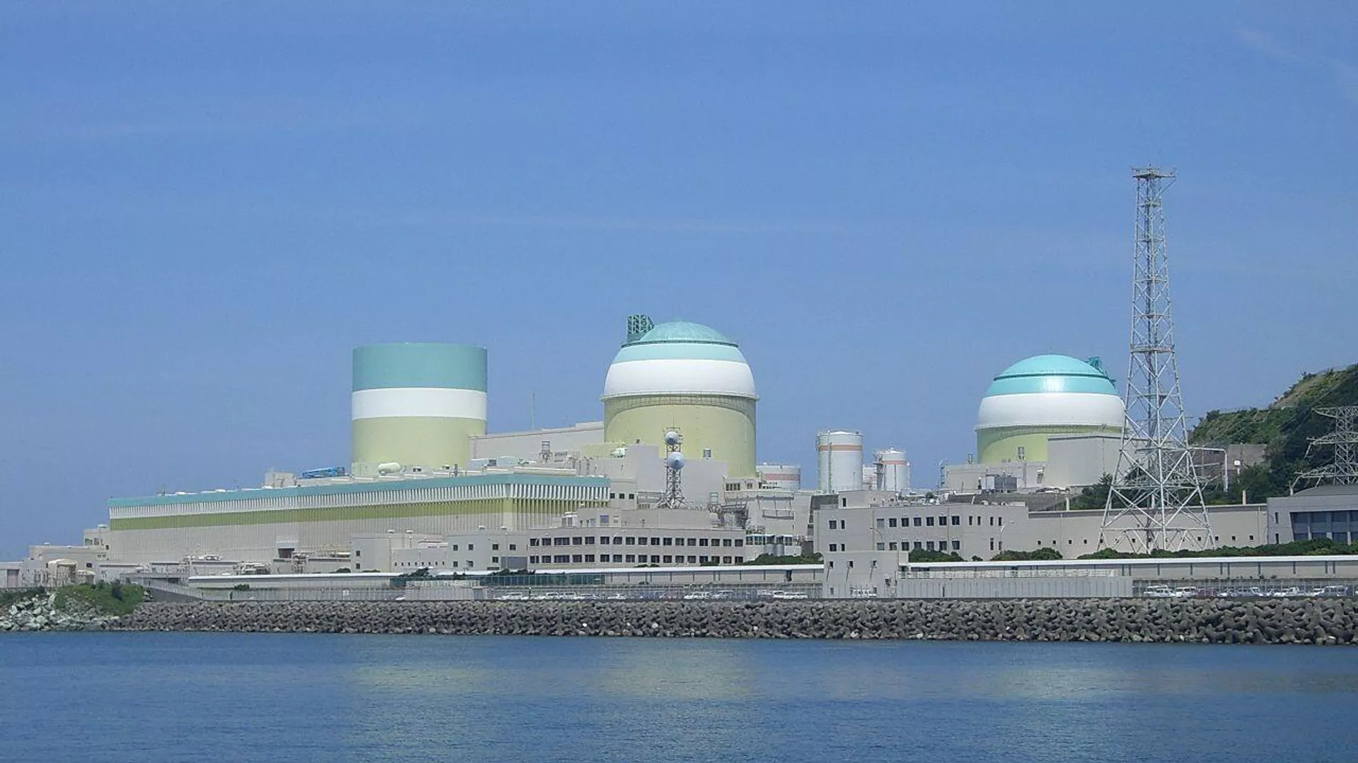 La central nuclear de Ikata, Japón  