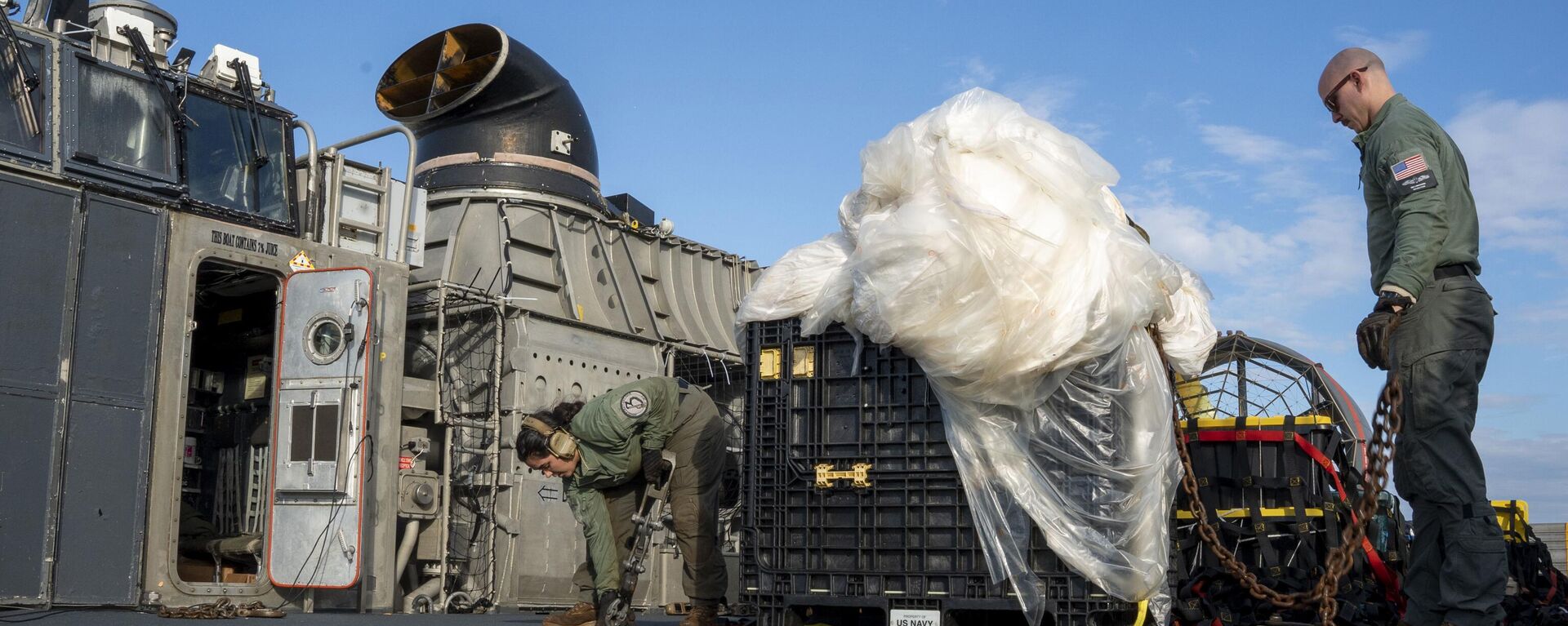  Globo chino derribado por las Fuerzas Aéreas estadounidenses  - Sputnik Mundo, 1920, 15.02.2023