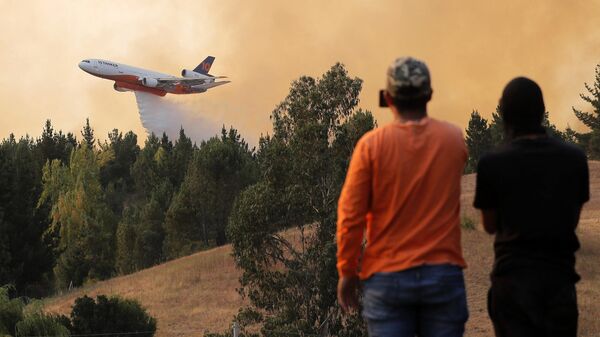 Incendios en Chile - Sputnik Mundo