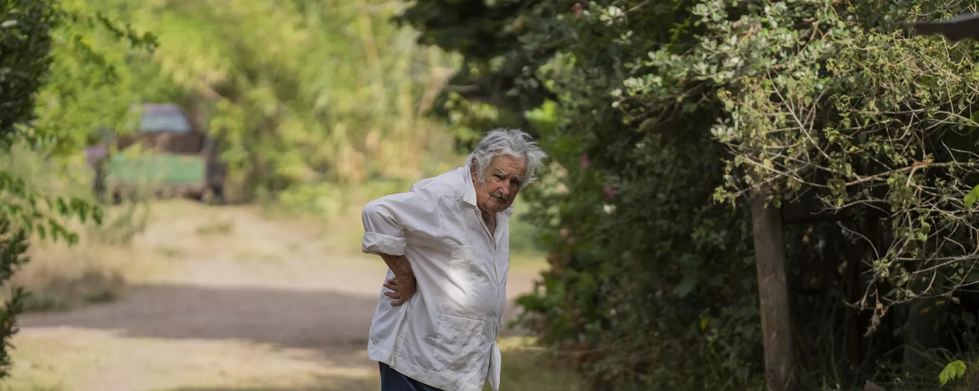 El expresidente uruguayo José Mujica en su chacra en Montevideo El expresidente uruguayo José Mujica en su chacra en Montevideo - Sputnik Mundo, 1920, 16.02.2023
