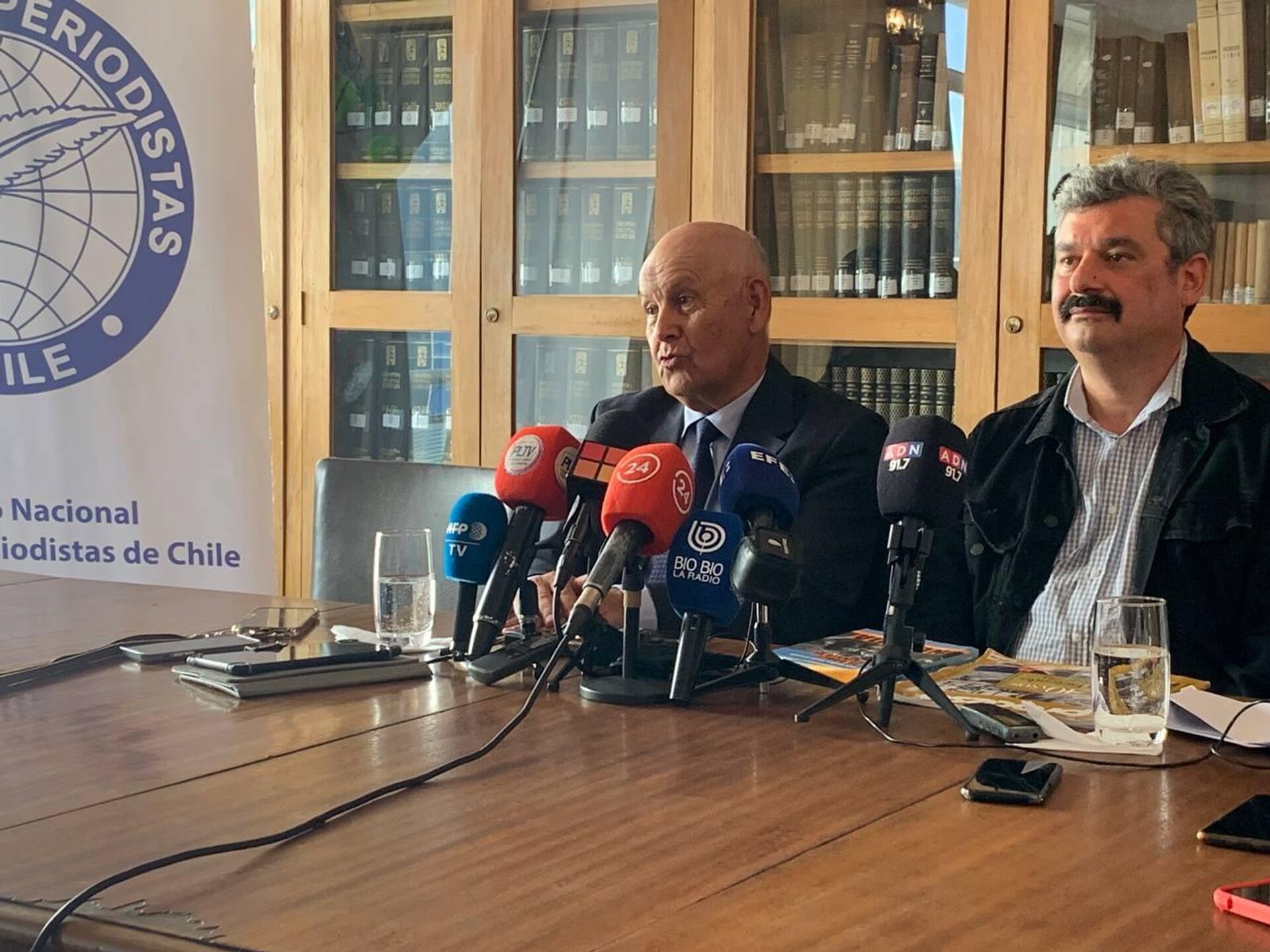 Manuel Araya y Francisco Marín en conferencia de prensa  - Sputnik Mundo, 1920, 17.02.2023