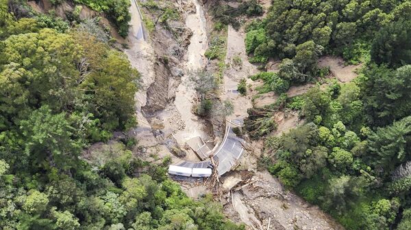 Ciclón Gabrielle en Nueva Zelanda - Sputnik Mundo