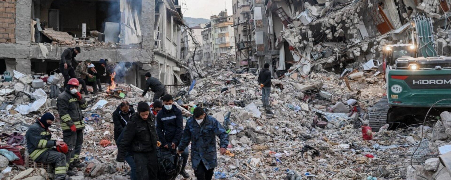 Consecuencias del terremoto en Turquía - Sputnik Mundo, 1920, 19.02.2023