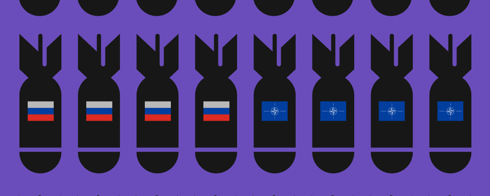 Comparación de las capacidades nucleares de la OTAN y Rusia - Sputnik Mundo, 1920, 22.02.2023