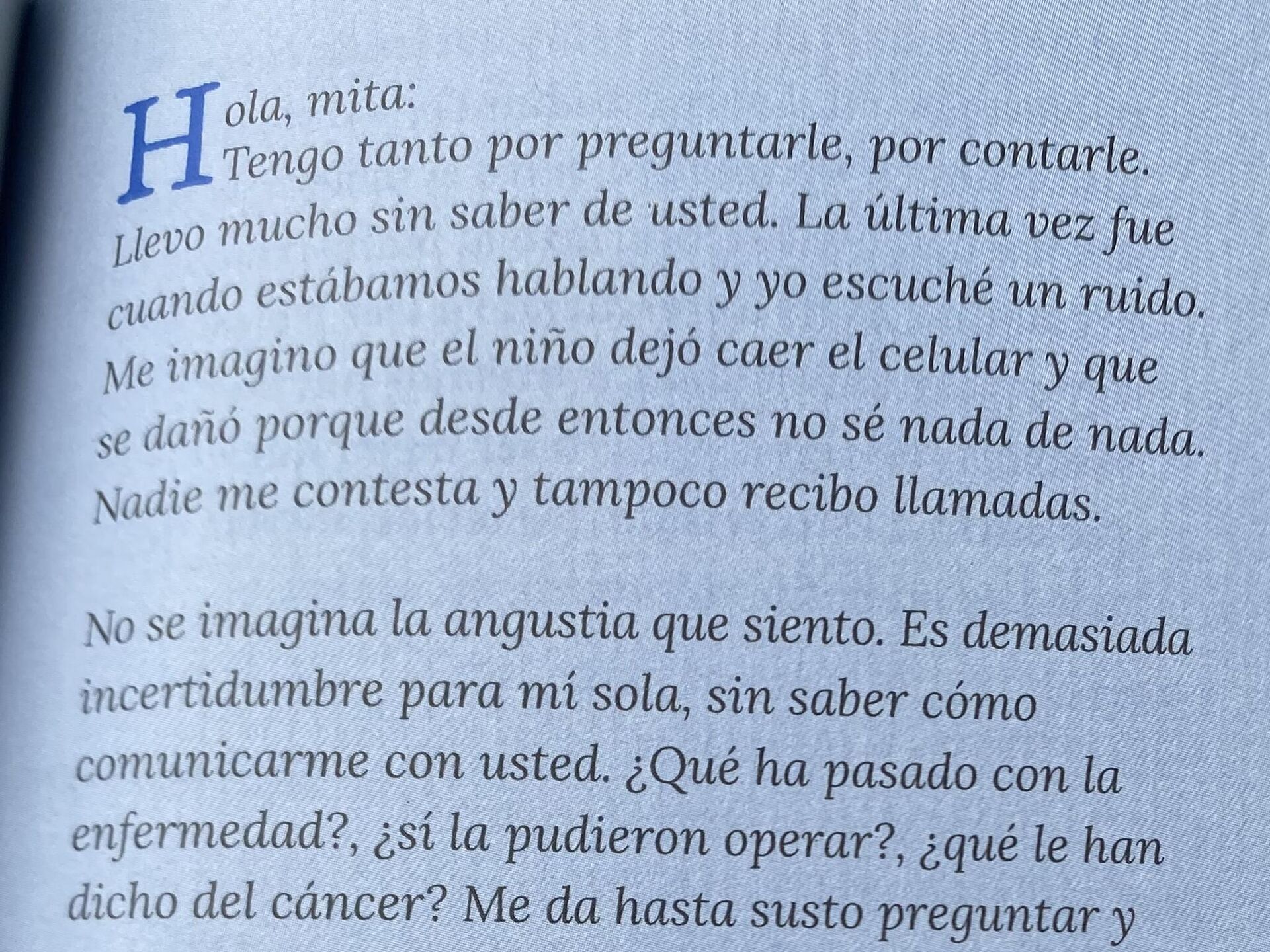 Inicio  de la carta 'En búsqueda de una señal de vida' - Sputnik Mundo, 1920, 22.02.2023
