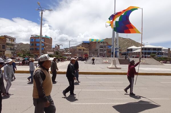 Desaguadero, la población del sur de Perú donde el Gobierno de Boluarte no tiene entrada - Sputnik Mundo
