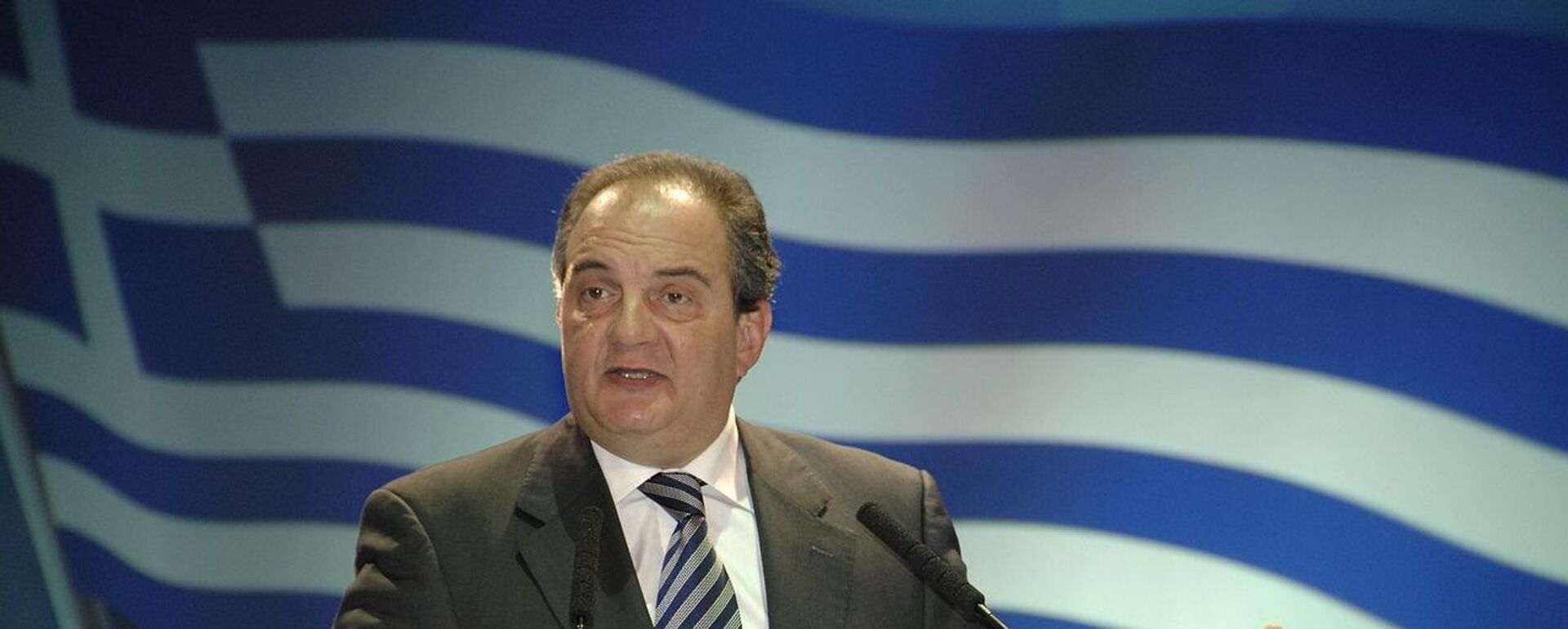 Kostas Karamanlís, el ministro de Infraestructura y Transporte de Grecia Kostas Karamanlís, el ministro de Infraestructura y Transporte de Grecia - Sputnik Mundo, 1920, 01.03.2023