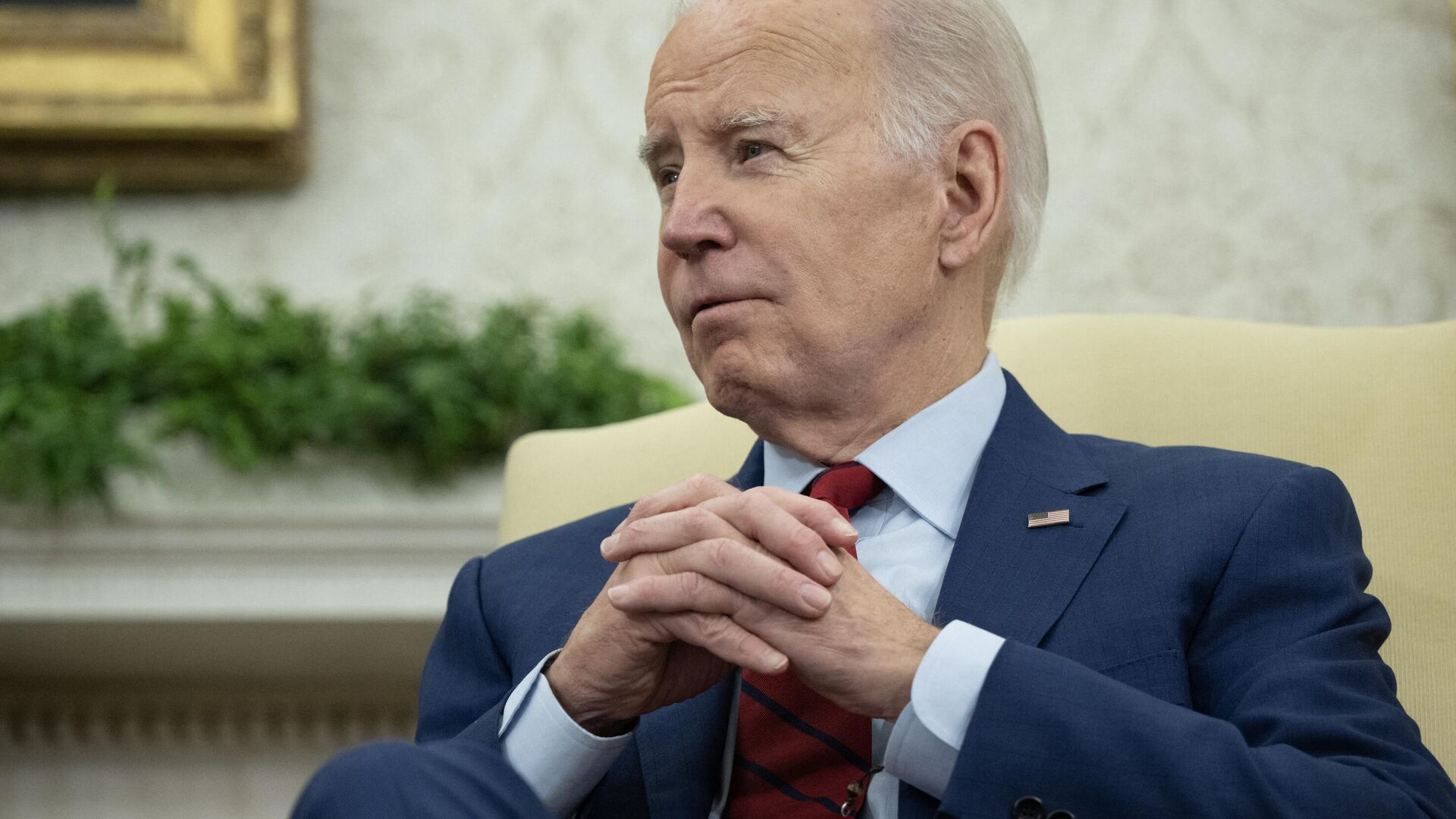 El presidente de Estados Unidos, Joe Biden. - Sputnik Mundo, 1920, 13.03.2023