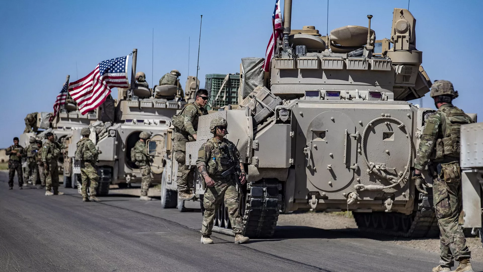 Un convoy militar de EEUU en Siria - Sputnik Mundo, 1920, 03.03.2023