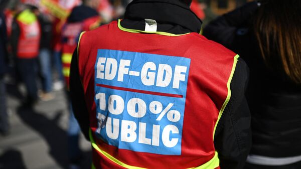 Protesta en Francia (imagen referencial) - Sputnik Mundo
