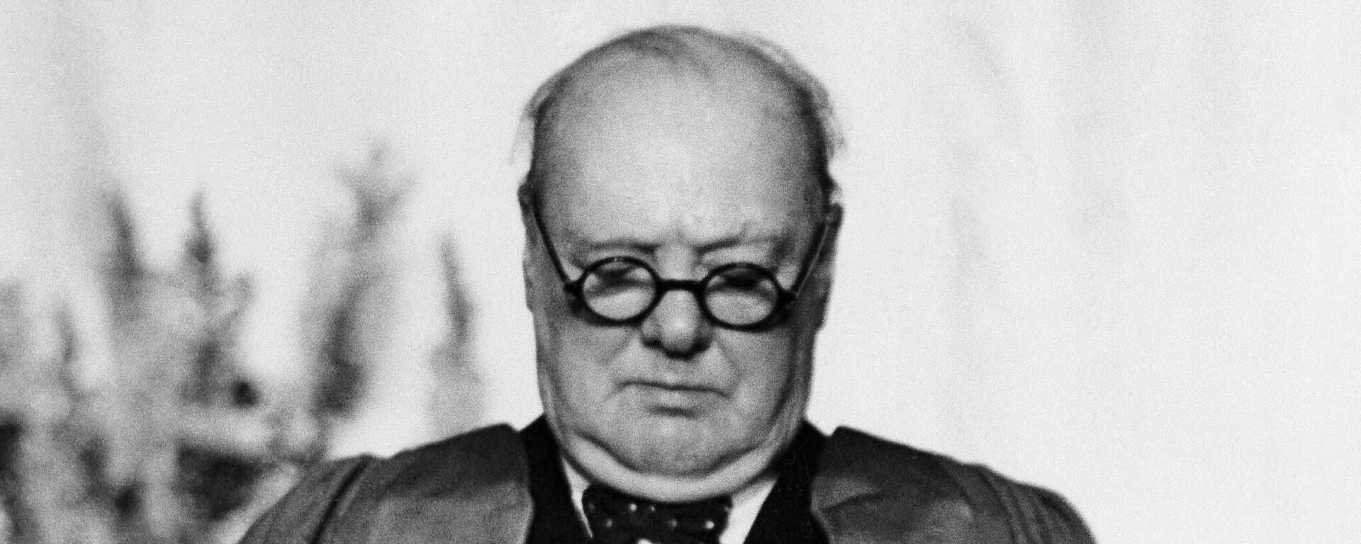 Winston Churchill, el ex primer ministro del Reino Unido, da un discurso en Fulton el 5 de marzo de 1946 - Sputnik Mundo, 1920, 05.03.2023