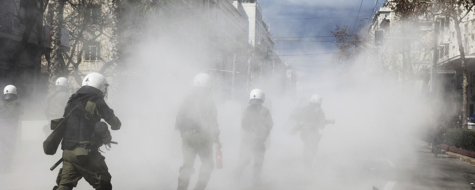 Las protestas en Atenas por el accidente ferroviario del 1 de marzo - Sputnik Mundo, 1920, 05.03.2023