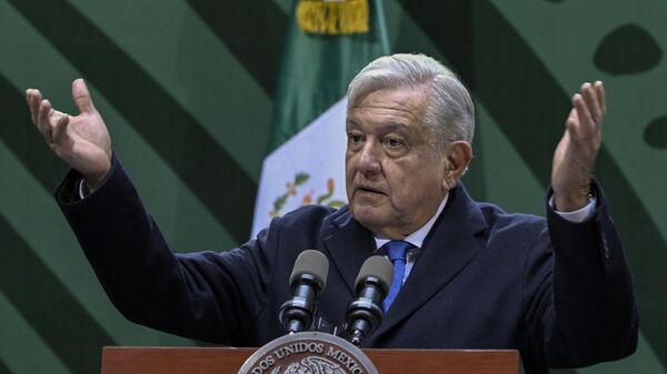 El presidente de México, Andrés Manuel López Obrador. - Sputnik Mundo