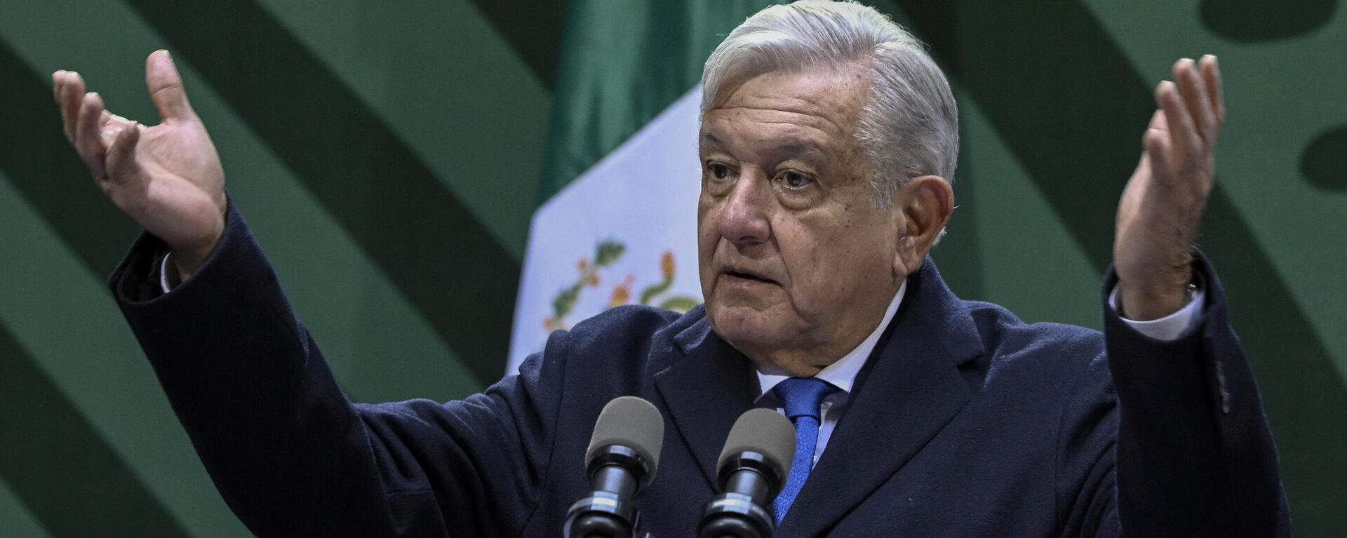 El presidente de México, Andrés Manuel López Obrador. - Sputnik Mundo, 1920, 06.03.2023