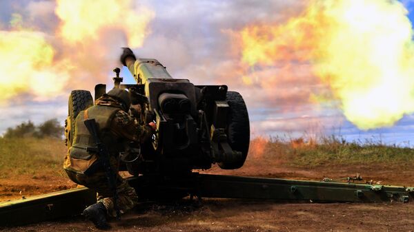 Un soldado ruso en Artiómovsk (Bajmut) - Sputnik Mundo