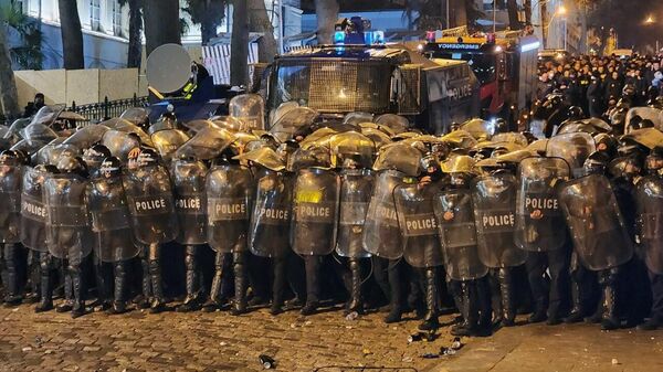 Policía de Georgia - Sputnik Mundo