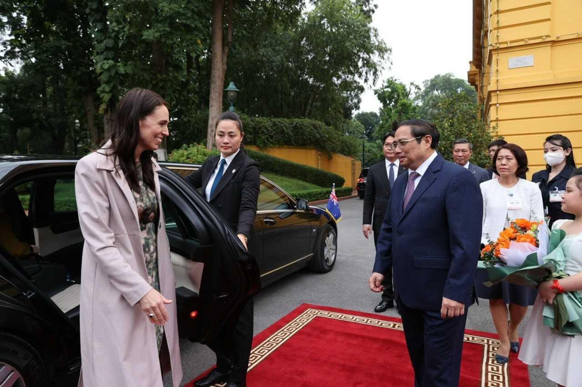 La comandante Dang Hong Nhung defendió a la primera ministra neozelandesa, Jacinda Ardern, durante su visita oficial a Vietnam - Sputnik Mundo, 1920, 08.03.2023