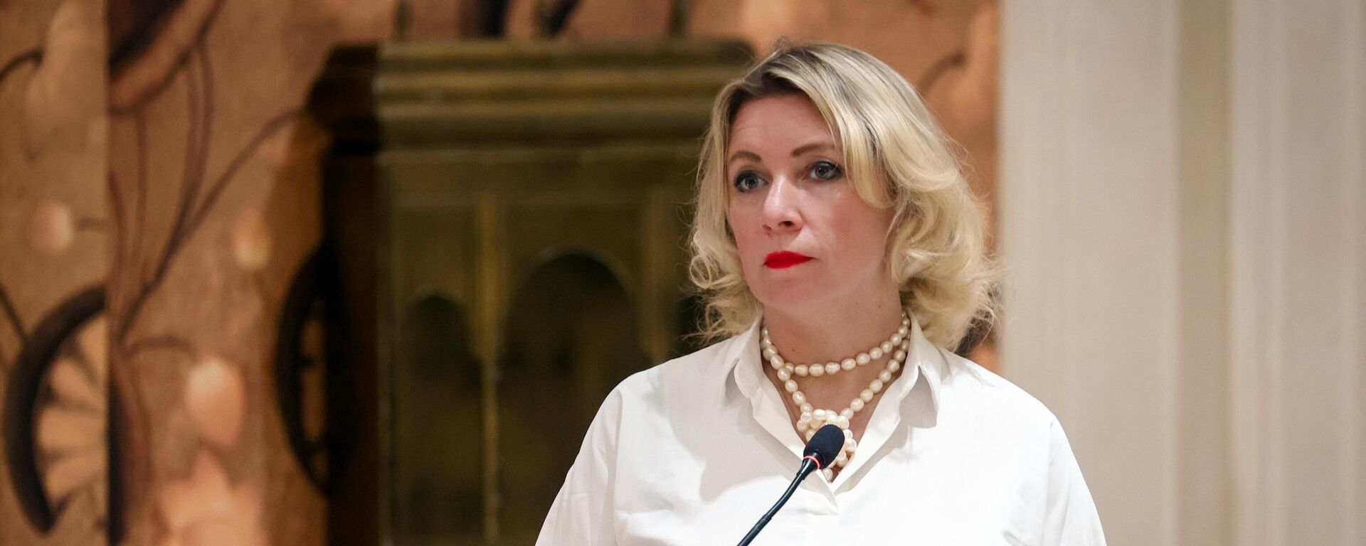 María Zajárova, la portavoz del Ministerio de Exteriores de Rusia   - Sputnik Mundo, 1920, 09.03.2023