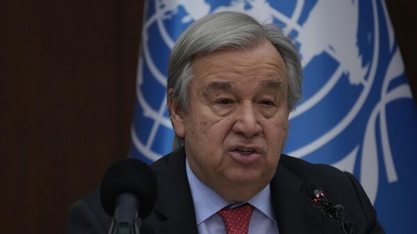 El secretario general de la ONU, António Guterres - Sputnik Mundo