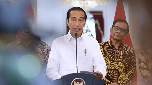 Joko Widodo, el presidente de Indonesia - Sputnik Mundo