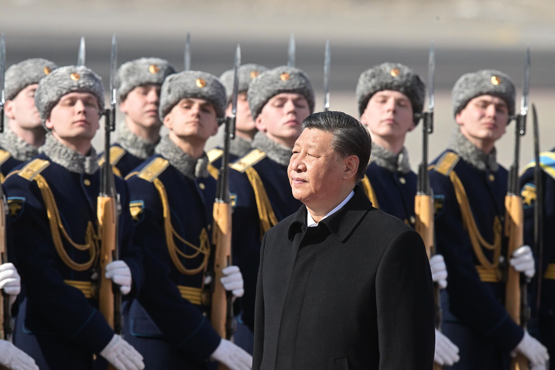 La llegada del presidente chino, Xi Jinping, a Rusia - Sputnik Mundo, 1920, 20.03.2023