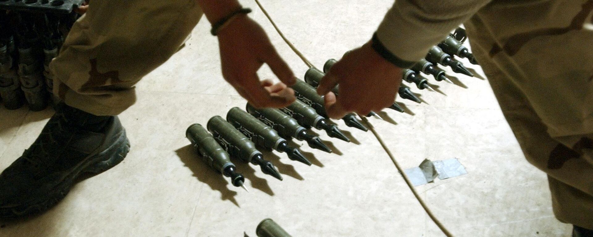 Proyectiles con uranio empobrecido (imagen referencial) - Sputnik Mundo, 1920, 22.03.2023