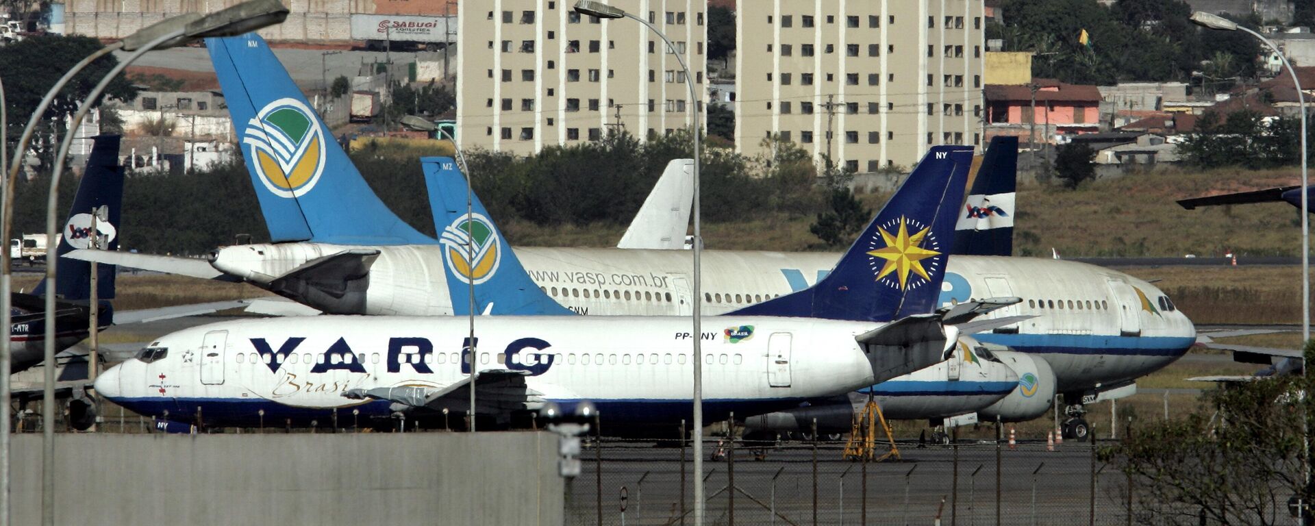 Un avión de la aerolínea brasileña Varig  - Sputnik Mundo, 1920, 22.03.2023