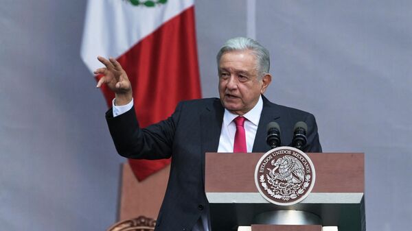 El presidente de México, Andrés Manuel López Obrador - Sputnik Mundo