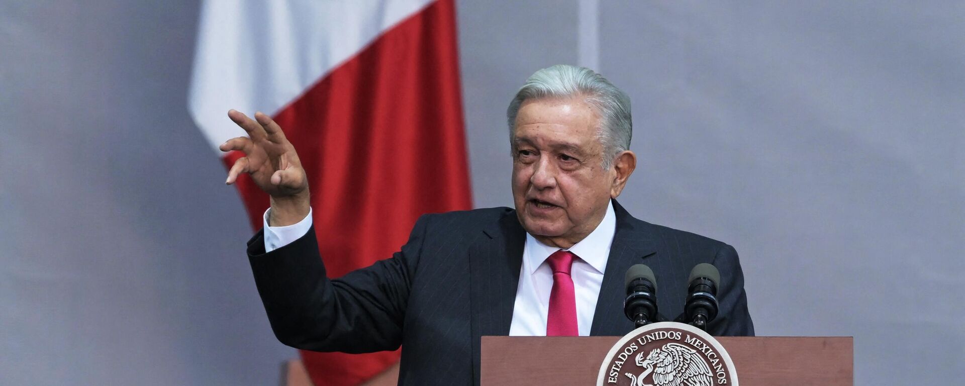 El presidente de México, Andrés Manuel López Obrador - Sputnik Mundo, 1920, 23.03.2023