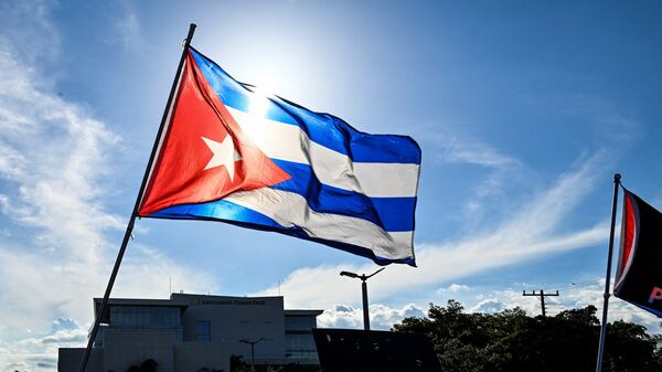 La bandera de Cuba - Sputnik Mundo