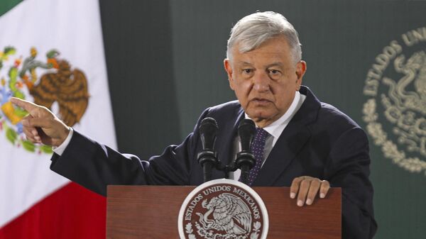 El presidente de México, Andrés Manuel López Obrador. - Sputnik Mundo