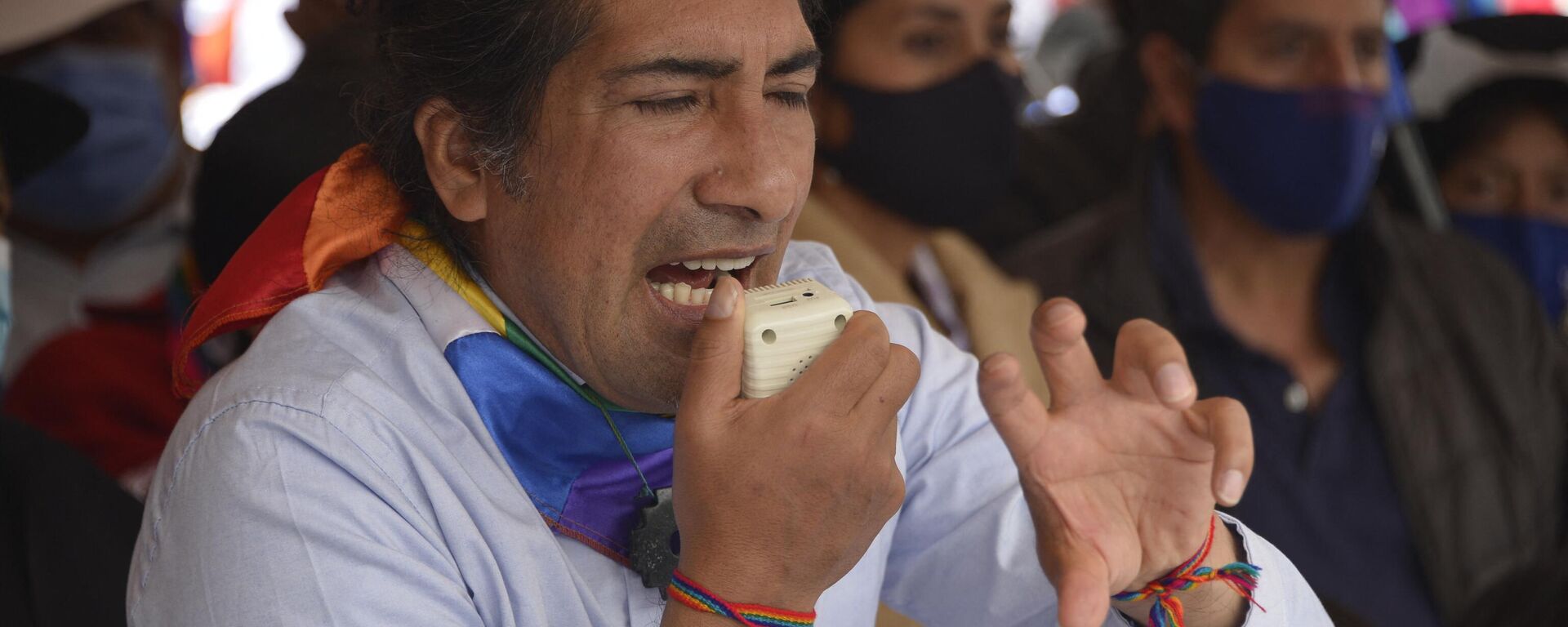 Yaku Pérez, excandidato presidencial del movimiento Pachakutik - Sputnik Mundo, 1920, 28.03.2023