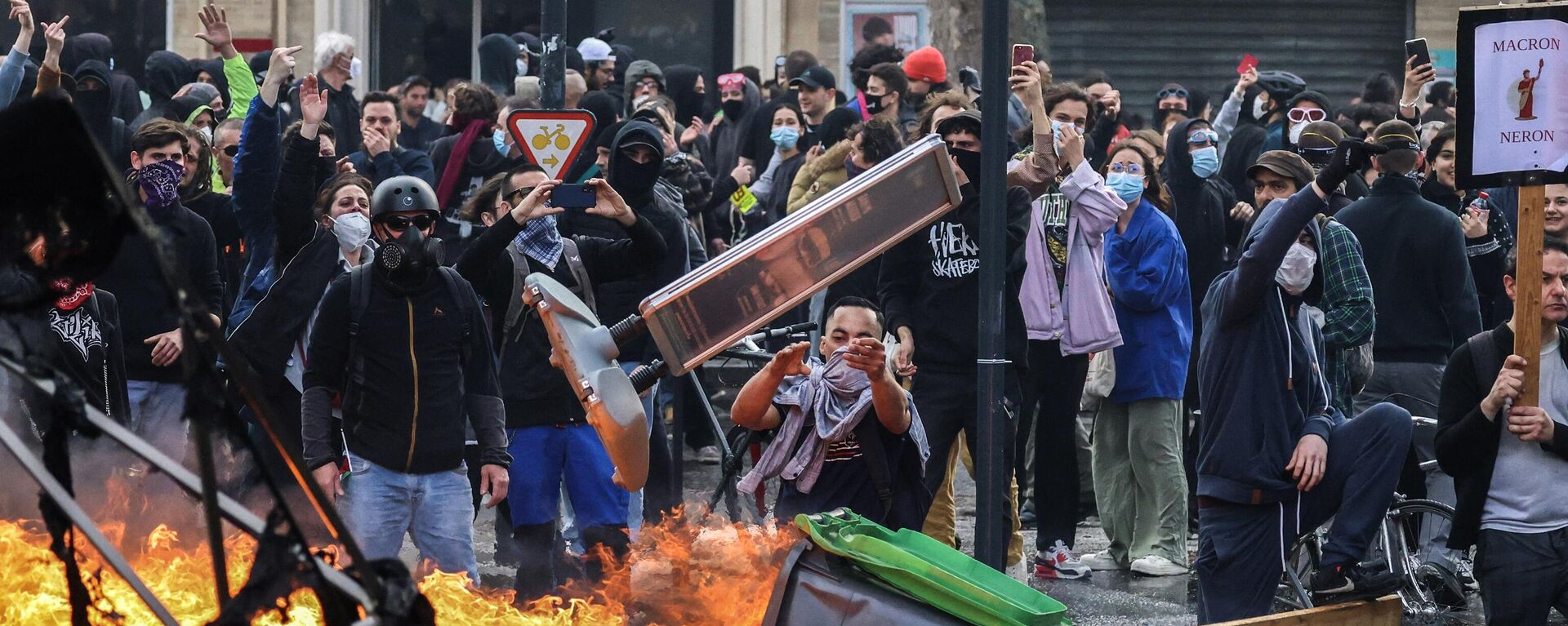 Protestas en Francia - Sputnik Mundo, 1920, 28.03.2023