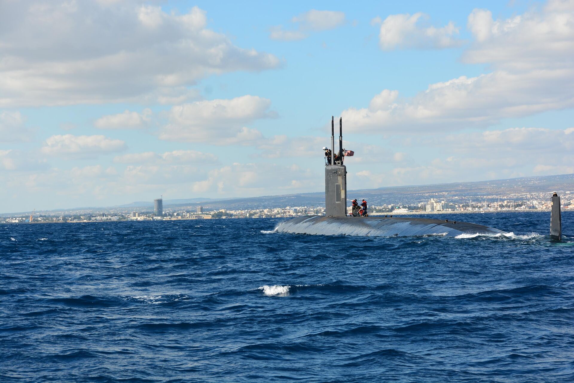 Submarino nuclear USS Albany (SSN-753) (Imagen referencial) - Sputnik Mundo, 1920, 29.03.2023