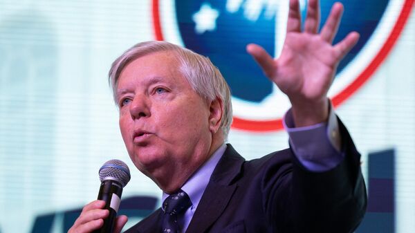  Lindsey Graham, senador republicano.  - Sputnik Mundo