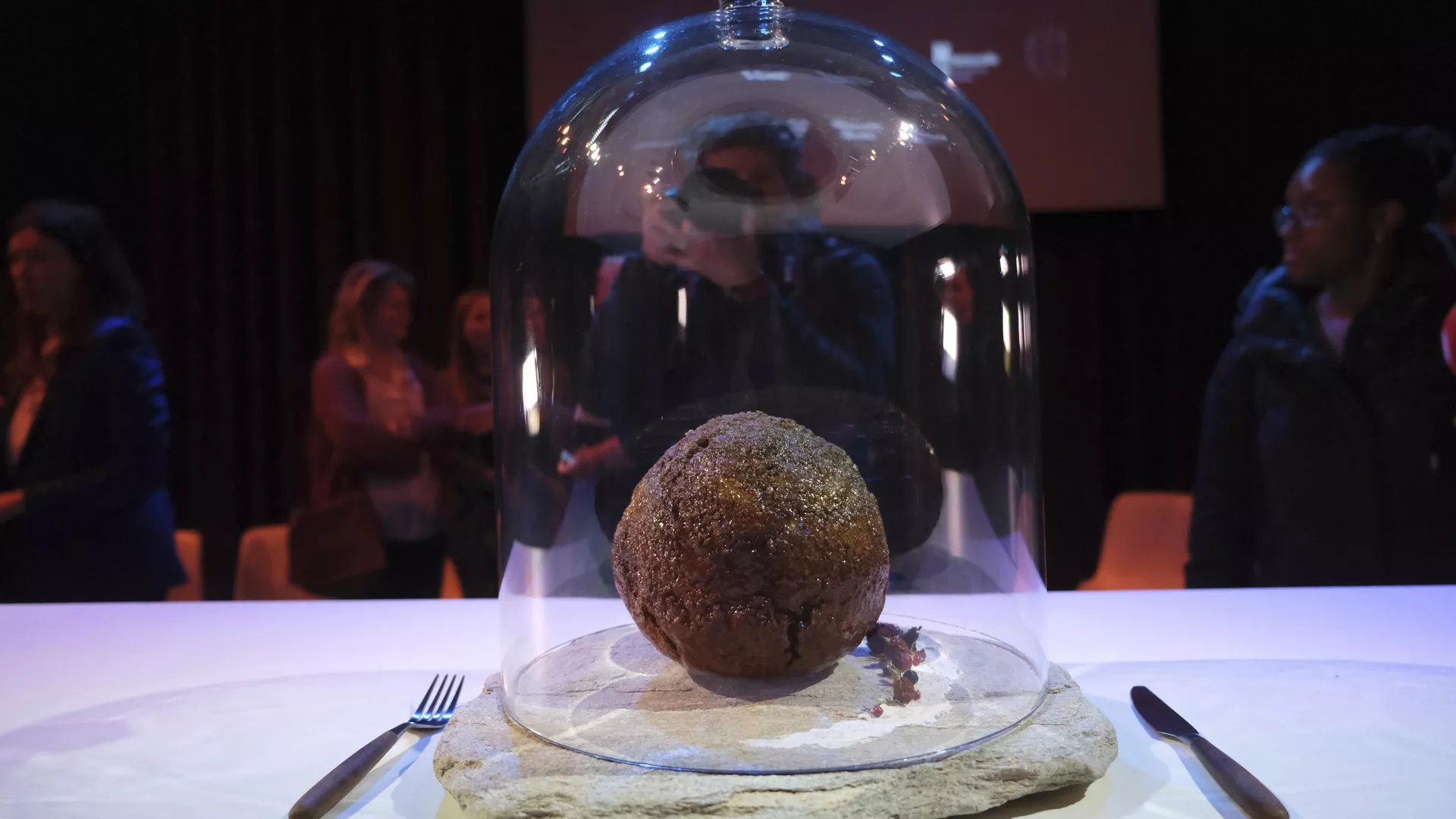 Albóndiga hecha con carne creada a partir del código genético de un mamut